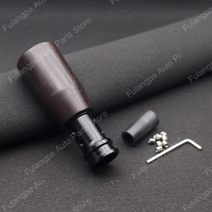 Solid wood Gear Shift Knob Wooden Manual Car Gear Stick Head Shift Replacement Knob Modified Shift Head