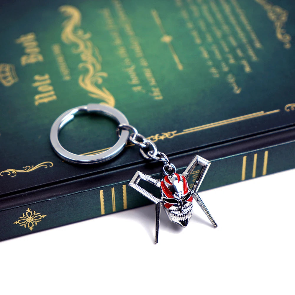 Bleach Mini Sword Model Keychain Zangetsu Zanpakutou Hitsugaya Toushirou Katana Keychains Accessories llaveros
