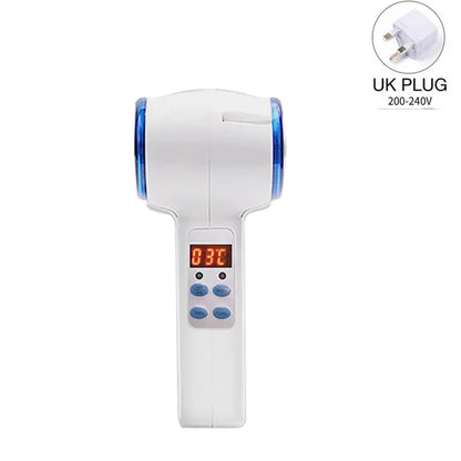Hot and Cold Hammer Face Massager with Blue Light Therapy Skin Tightening Lifting Anti-Wrinkle Beauty Device