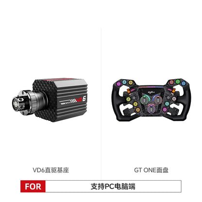 PXN W GTL GT One Racing Simulator Wheel Carbon Fiber Shift Paddle RGB Customizable Keys Quick Detachable Steering Wheel For PC