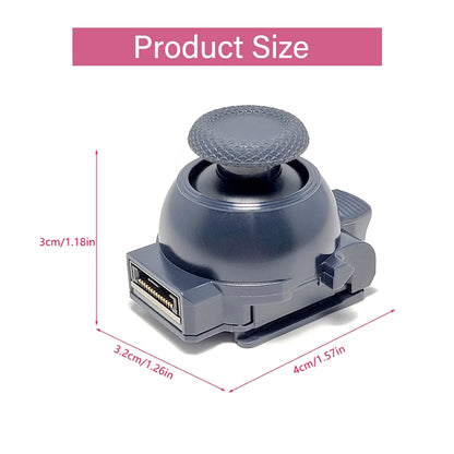 Replacement Stick Module for PS5 Edge Controller TMR Joystick Adjustable Tension Module 3D Analog ThumbStick Anti-Drift Durable