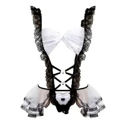 Sexy Bodysuit for Woman Size Open Bra Crotchless Underwear Sexy Lingerie Lace Bodysuit Lenceria Erotic Mujer Sexi Costumes