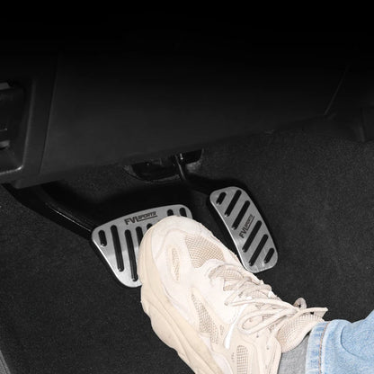 For Toyota Land Cruiser 250 Prado Lc250 2024+ Car Modification Aluminum Alloy Foot Rest Pedal Pad Cover Stickers Car Accessories