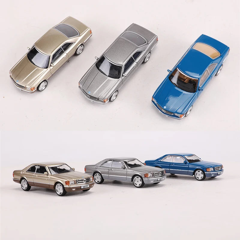 DCT 1:64  500SEC Simulation Alloy Car Model Toys Gift Collection