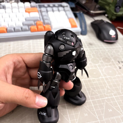 HG 1/144 Gundam MSM-07 Z'Gok 019 Black King Kong Char's Production Type Painted Assemble Model Kit Collectible Toy For Hobbyists