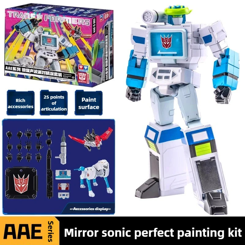 AULDEY Transformers Action Figure Collectible Toy Optimus Prime Megatron Blind Box Set with Movable Joints Design Model Gift Set