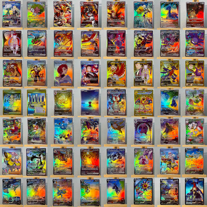 DRI PTCG4-001 Tcg proxy PKM Cards Misty's Psyduck Cynthia's Garchomp Rare Collection Battle Toys Gifts for Hobbies home play