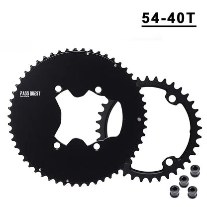 PASS QUEST 110 bcd chainring for Shimano ULTEGRA r8000 R8100 Narrow Wide road bike plate single dishe 54T 50 34T 52 36 53 39