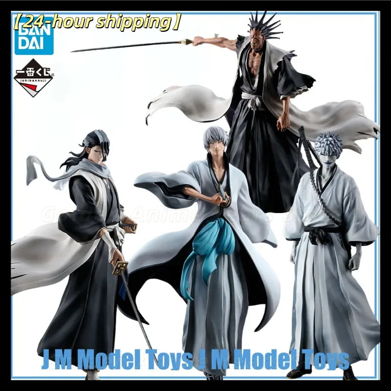 【In Stock】【JM】100% Original Bandai Spirits Ichiban Kuji Bleach Byakuya Kenpachi Gin Ichigo Figure Collection Gift&Collection