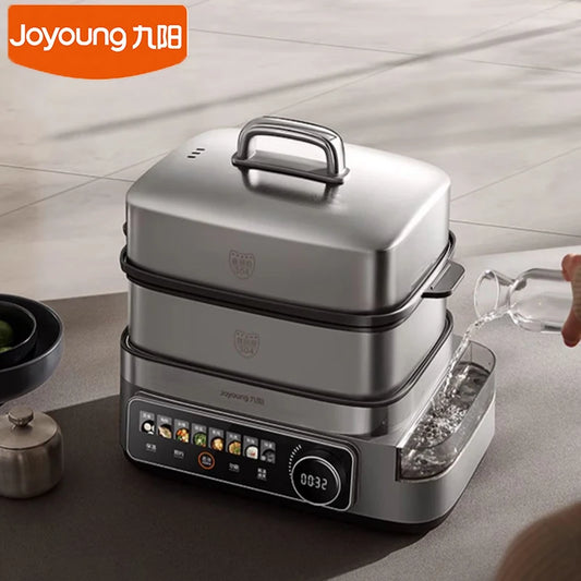 Joyoung Electric Steamer Household Double-layer Cooking Integrated Pot Multifunctional Breakfast Machine Intelligent Reservation