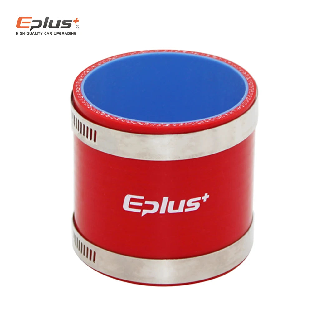 EPLUS Silicone Hose 0° 45° 90° Connector Reducer Pipe Adapter Black Red High Temperature Resistance Universal Silica Gel