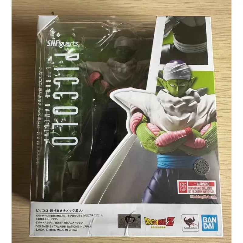 In Stock Bandai S H Figuarts Dragon Ball Piccolo The Proud Namekian Action Figures Desktop Toys Collection Models Figures New！