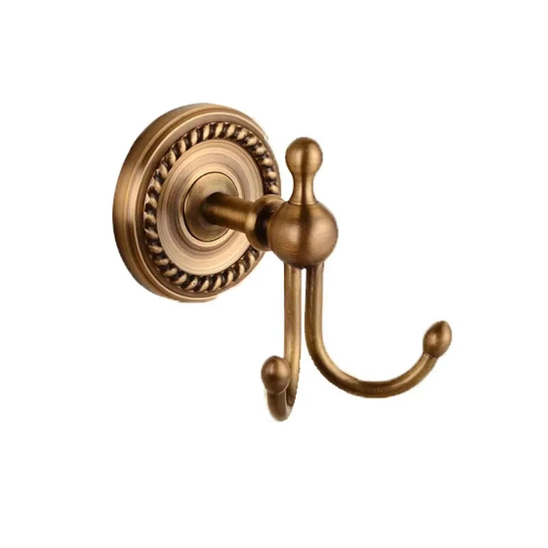 Solid brass Bathroom Accessories Set,Robe hook,Paper Holder,Towel Bar,Soap basket,bathroom sets,YT-12200-A