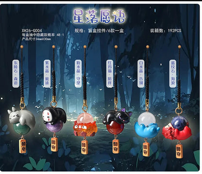New Hayao Miyazaki Anime Model Memory Imprint Blind Box Classic Figure Doll Collectibles Souvenirs Cute Trendy Toy Ornament Gift