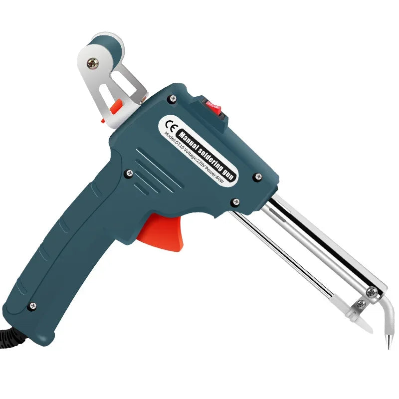 Automatically Soldering Gun 110V/220V 60W US/EU Plug Hand-Held Internal Heating Automatically Send Tin Gun Welding Repair Tools