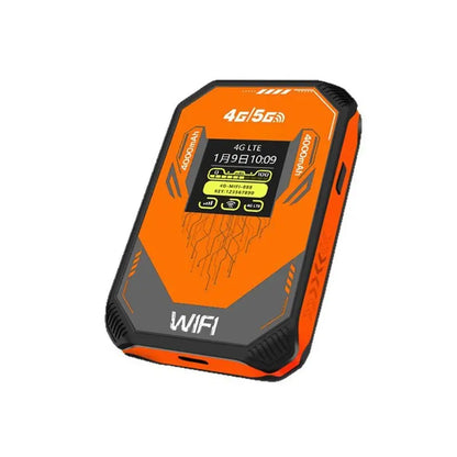 Exquisite-Wifi 6 Router 300 Mbps 4G 5G With SIM Card Slot 4000Mah Battery Travel Hotspot Wide Band Support For EU AS AF NA SA