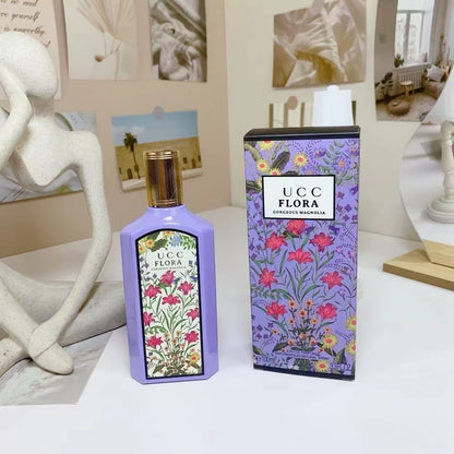 Hor Brand 100ml Trendy Love Neutral Perfume Spray Blue White Porcelain Yilan High Grade Elegant Scent Daily Body Perfume