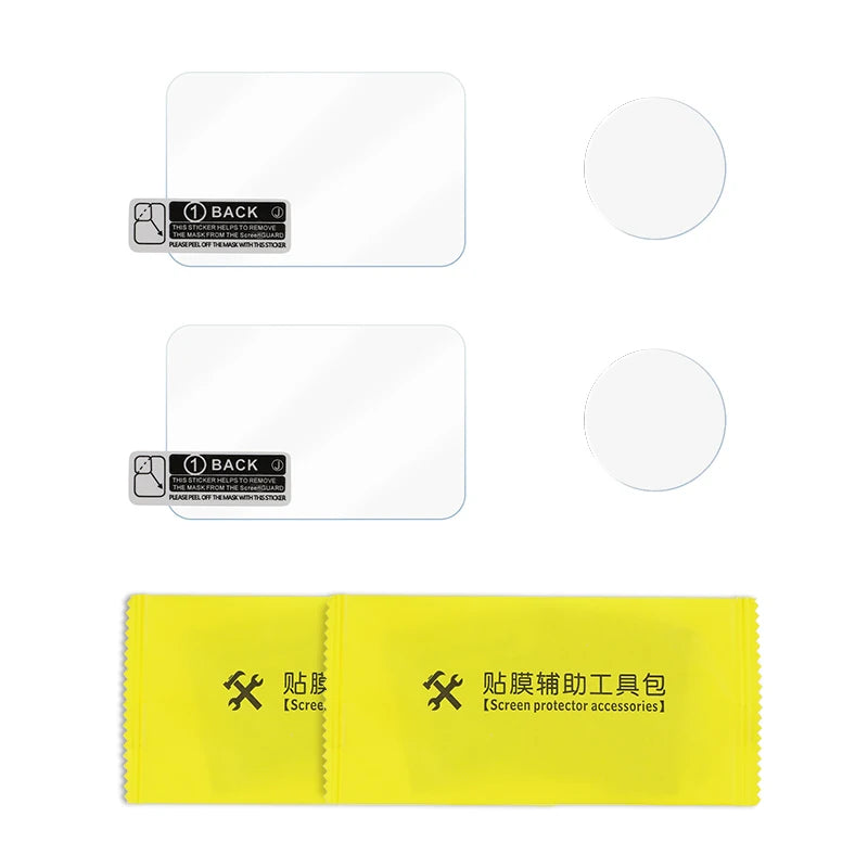 Tempered Glass LCD Display Screen Protector+TPU Soft Lens Film Cover For Insta 360 GO 3S Action Camera GO3S Case Accessories