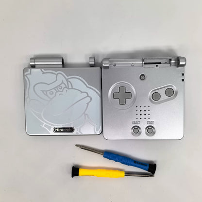 For GBA Game Boy Advance Sp Replacement Shell Custom Printed Housing For Retro Game Console Repair Super Mario Limited Edition