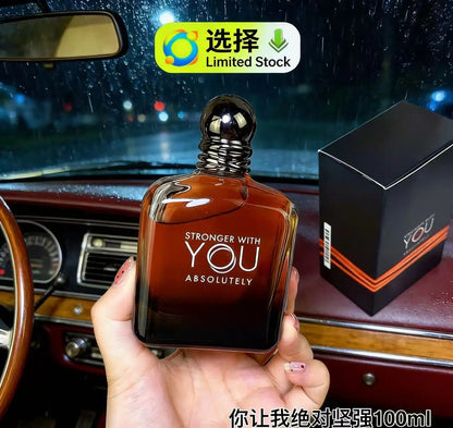 Perfect 100ml Stronger With You Absolutely Sandalwood Oud Perfume, Suitable For Both Men And Women Long lasting Fragrance