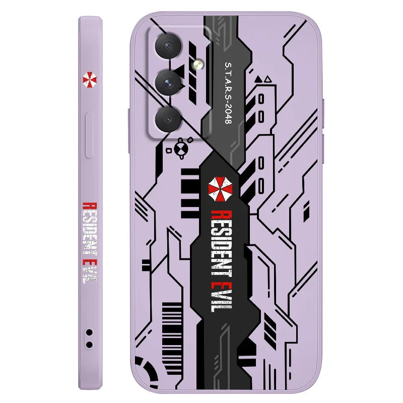 Resident evil Phone Case For Samsung Galaxy A55 A35 A25 A15 A56 A36 A26 A16 A06 A05 A05S A54 A34 A24 A14 A04 A04S A04E 4G 5G C