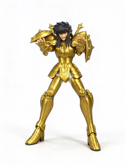New Blokees Saint Seiya Champion Class  Aries Shion Libra Tong Hu Funeral Robe Snap Fit Model Articulated Anime Birthday Gift