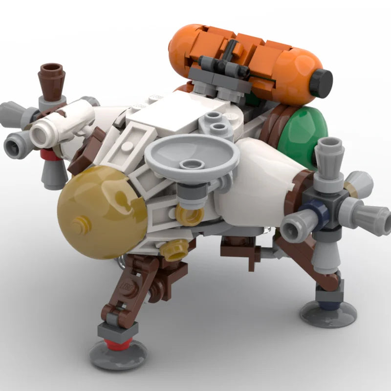 172pcs MOC Outer Wilds 5th Anniversary Ship Model Building Blocks Construction Christmas Gifts Toy Creative DIY Idea Kids Toys
