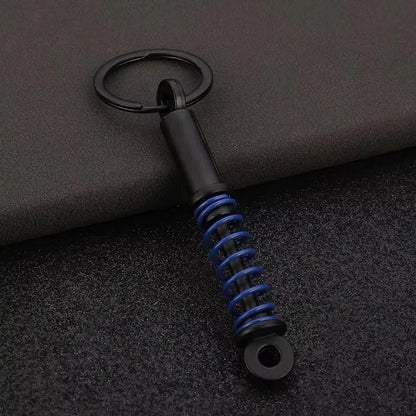 Stainless Steel Car Keychains Brake Disc Turbocharger Gear Design Keyrings Creative Mechanical Car Parts Keychain Gift for Men