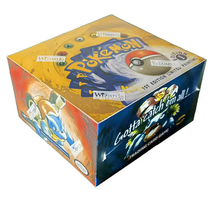 PKM Cards PTCG Neo Destiny 1st Edition Booster Box Base Set Unlimited Team Rocket Jungle Fossil Proxy Full Anime Battle Card Toy