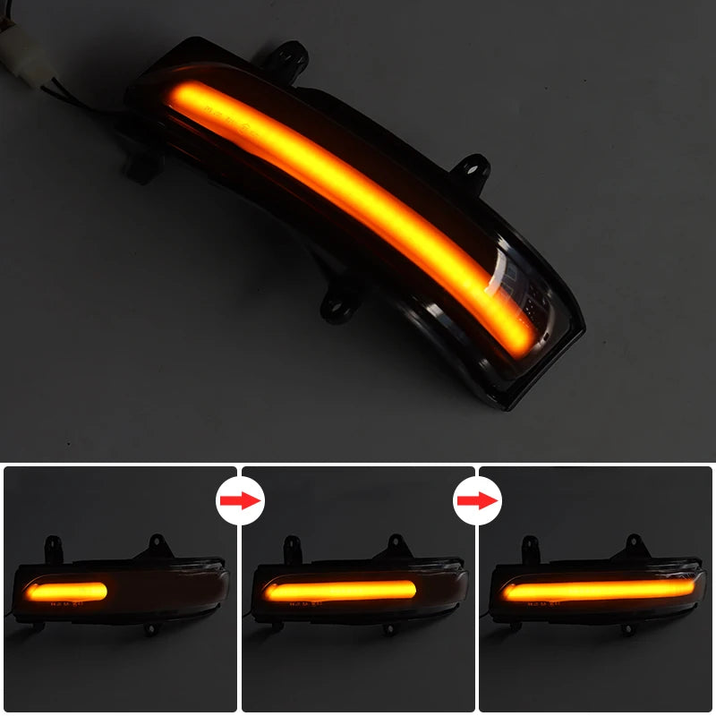 For Toyota Land Cruiser 200 Prado 150 Exterior Decoration Modification Accessories LC150 LC200 Led Rearview Mirror Turn Signal