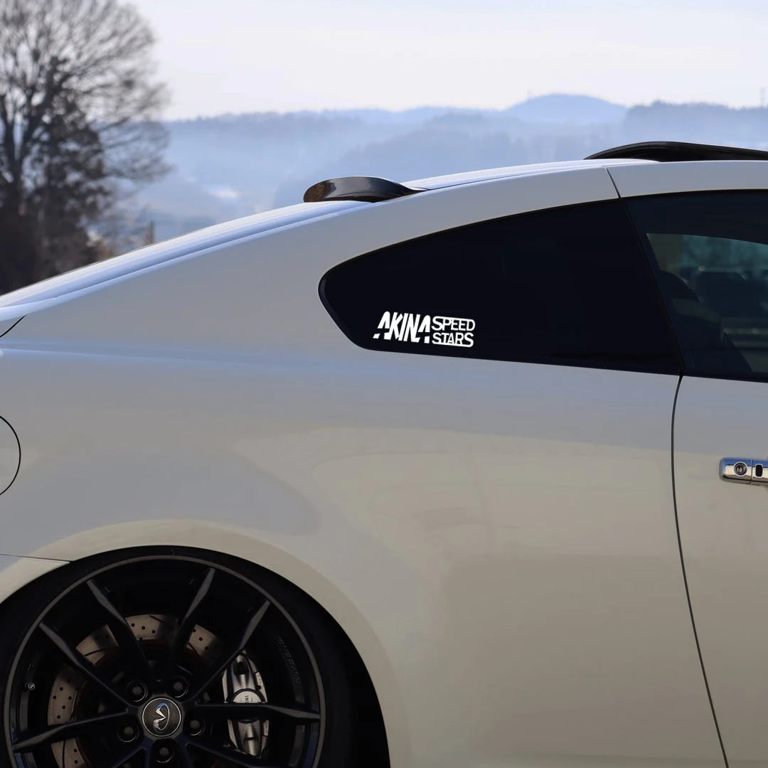 Akina Speed Stars, Initial D Racing Team Replica Vinyl Sticker Decal - JDM Drifting Car Accessories