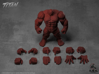 Hit New Wind Toys Titan 1/12 Scale Super Articulated Body Custom Action Figure Movable Model Collectible Toy Gift