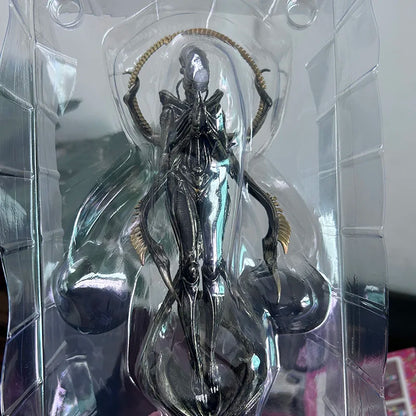 28 Cm Alien Vs. Predator Alien Xenomorph Buddhism Action Figure Toys 28cm Large Statues Model Doll Collectible Ornaments Gifts