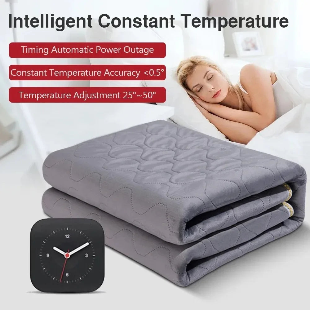 12V Electric Blanket Seat Heating Pad for Camping Trucks Off-road Vehicles Warm Heater Sleeper Heated Blanket