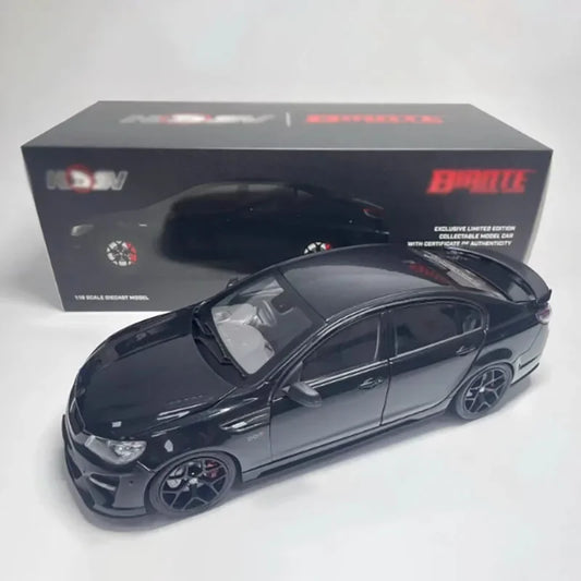 Diecast 1:18 Scale Holden HSV GTSR Black Alloy Static Car Model Ornament Souvenir Display Collection Hobby Gift-No Certificate