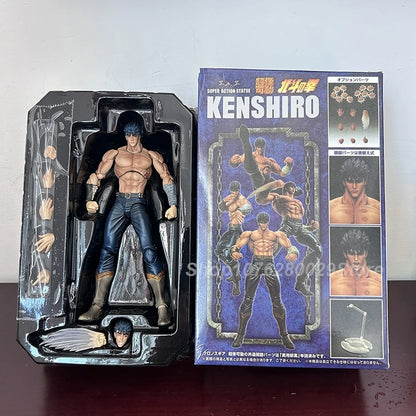 17cm Hokuto No Ken Kenshiro Figure Fist Of The North Star Bizarre Adventure Anime Action Figure Jotaro Kujo Collection Model Toy