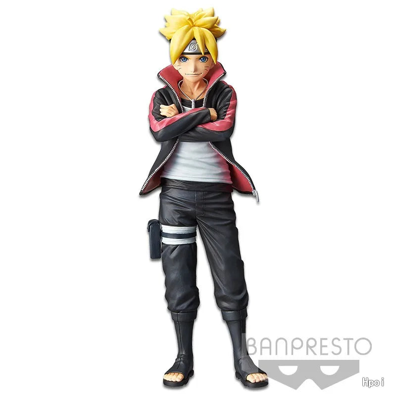 13CM Boruto Uzumaki Figure Anime Naruto Uzumaki Cool Cute Desktop Proportion Golf Model Toy Gift Collection Ornaments PVC