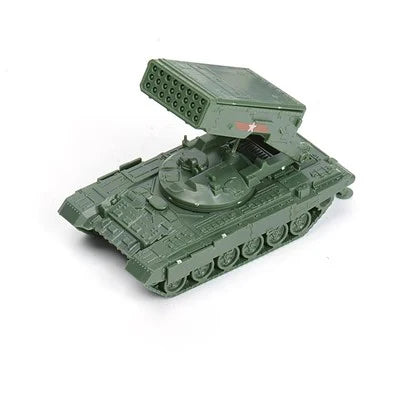 1/72 Russian Army BM-21 Vehicle T-14 Armata T90MS Tank Assembly Military Model Puzzle T62A TOS-1 Armoured Vehicle Building Toys
