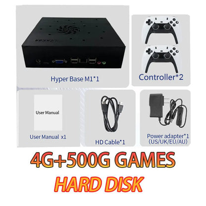 Plug-and-Play on TV NEW Retro Gaming Device 70000+ Games for Wii PS2 DC PSP NGC N64 2T Loaded X88 Console Win11 Children's Gift