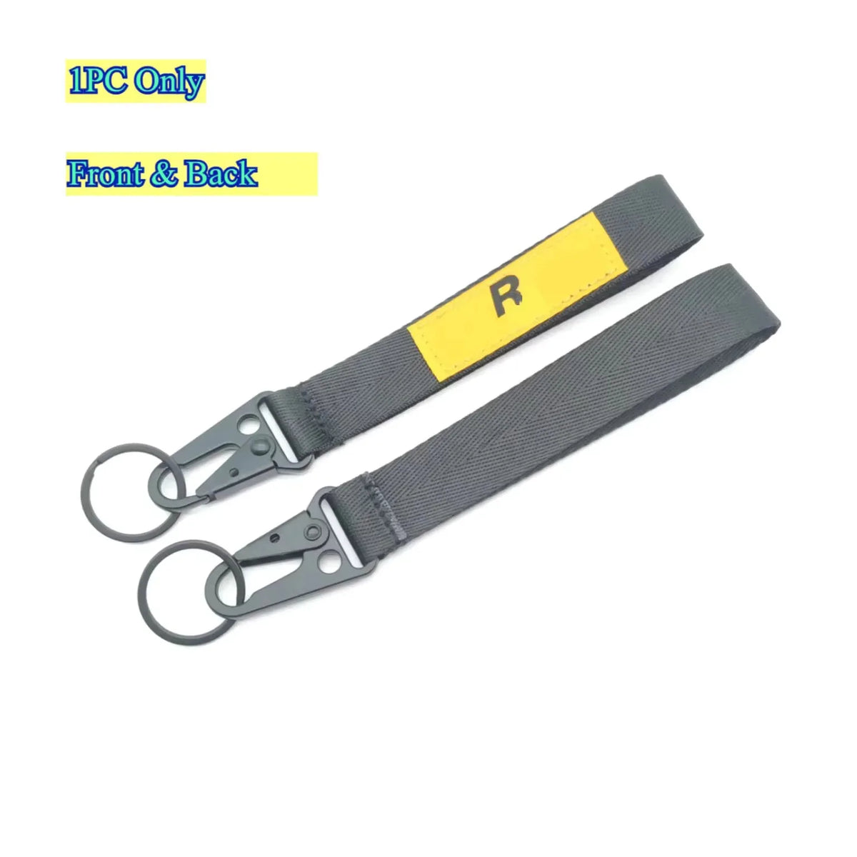 Auto Motorcycle Nylon Key Strap Embroidery Lanyard Keyring for Rockstar Game GTA 5 Fans Keychain Accessories