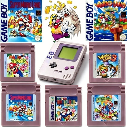 New GBC 16 Bit Game Video Game Cartridge Console16 Bit Game Card Wario Land Donkey Kong Wario Land 2 Yoshi for GBC/GBA Mario