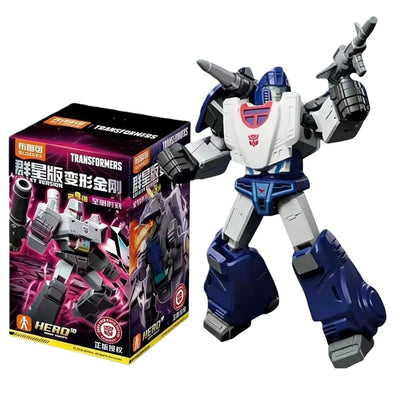 New Arrival Original Blokees Transformers One Galaxy Version 9 Darkest Hour Megatron Buildable Collectible Movable Model