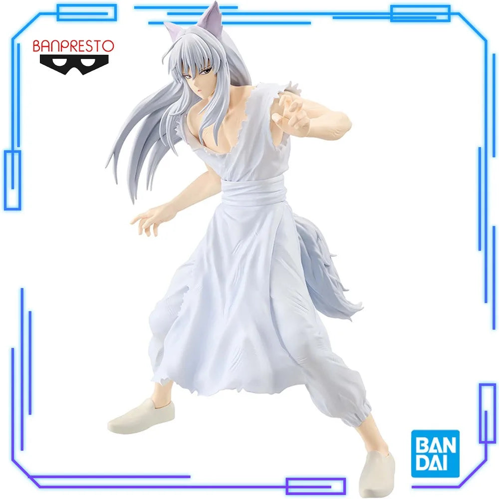 In Stock Bandai Original Genuine Banpresto Anime Yu Yu Hakusho MAXIMATIC Youko Kurama 23cm Collections Model Toy Figures Gift