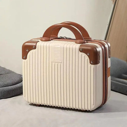 Hot Sales 14 inch Travel Suitcase Mini Travel Cosmetic Box Organizer Hand Makeup Case For Women