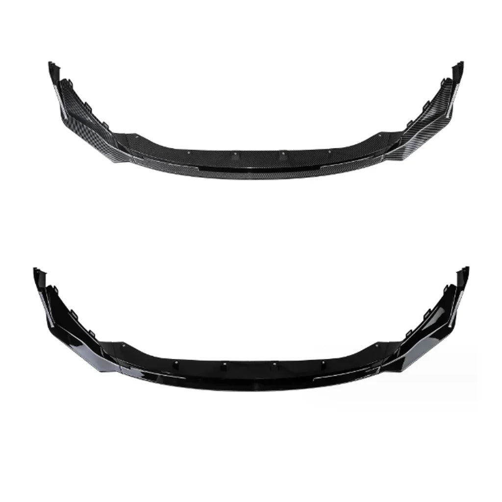 For BMW M3 G80 M4 G82 2021-2024 Front Bumper Lip Spoiler Diffuser Splitters Body Kit Aprons Cover Guard Trim Tuning Gloss Black