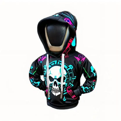 Universal Car Gear Shift Lever Cover Automotive Gear Shift Knob Sweatshirt Cover Vehicles Gear Knob Hoodies Interior Accessories