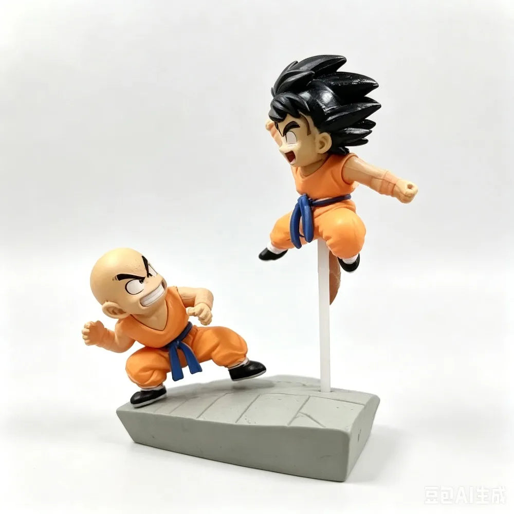 7-8cm Anime Dragon Ball Z Figure Master Roshi Bulma krillin Goku Action Figures Pvc Collection Model Toys for Gifts