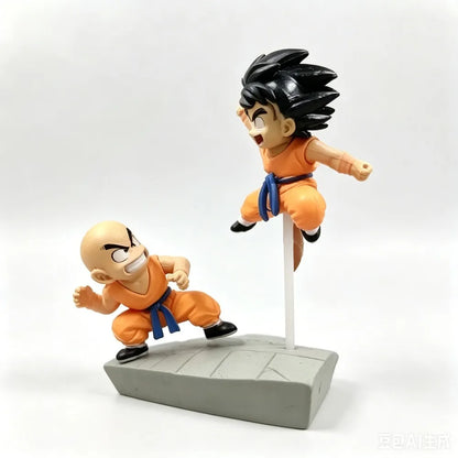 7-8cm Anime Dragon Ball Z Figure Master Roshi Bulma krillin Goku Action Figures Pvc Collection Model Toys for Gifts