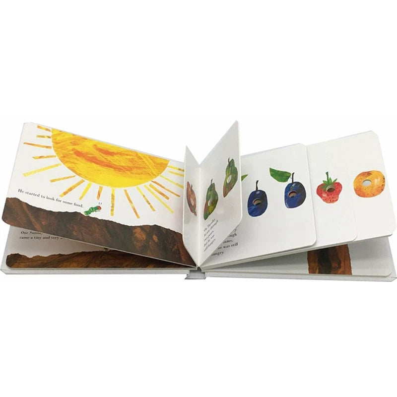 The Very Hungry Caterpillar Board Book,  English Learning, Preschool Educational Cognitive Book, Toddlers Bedtime Reading