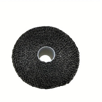 5m X 5cm High Temp Fiberglass Exhaust Heat Wrap Insulation Tape for Car & Motorcycle Exhaust Pipe